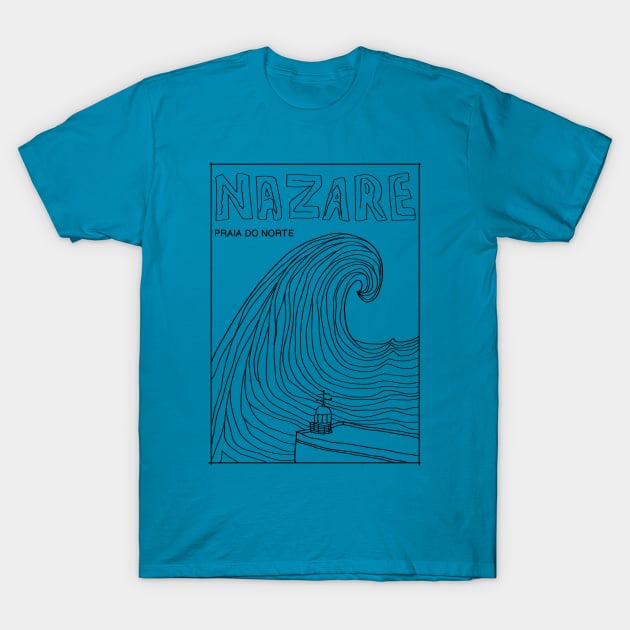 Nazare Wave T-Shirt by Yeaha